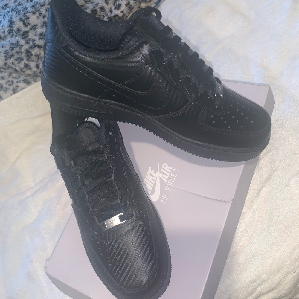 Nike Air Force 1 Low Men's Sneakers - Black